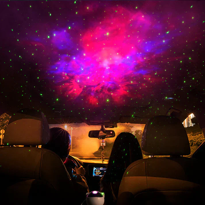 Astronaut Galaxy Projector Lamp – Star Night Light for Bedroom