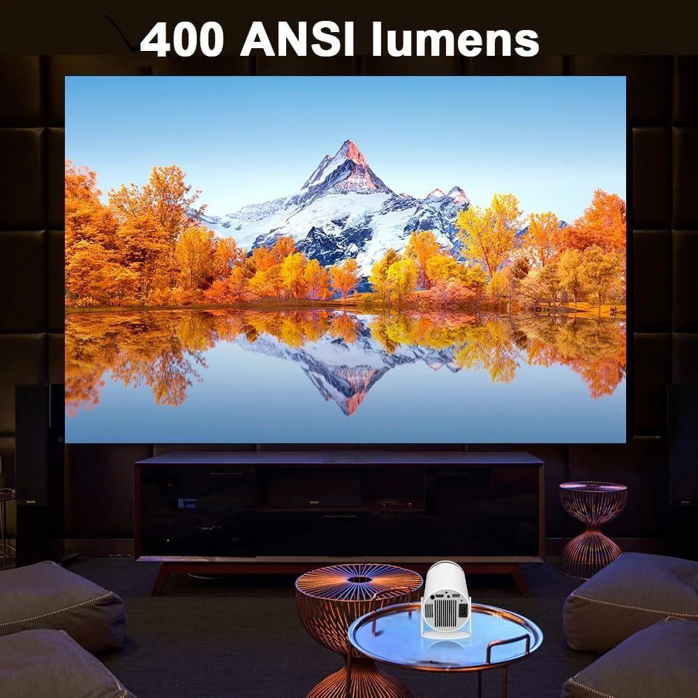 Mini 4K Smart Projector – Turn Any Wall Into a Cinema