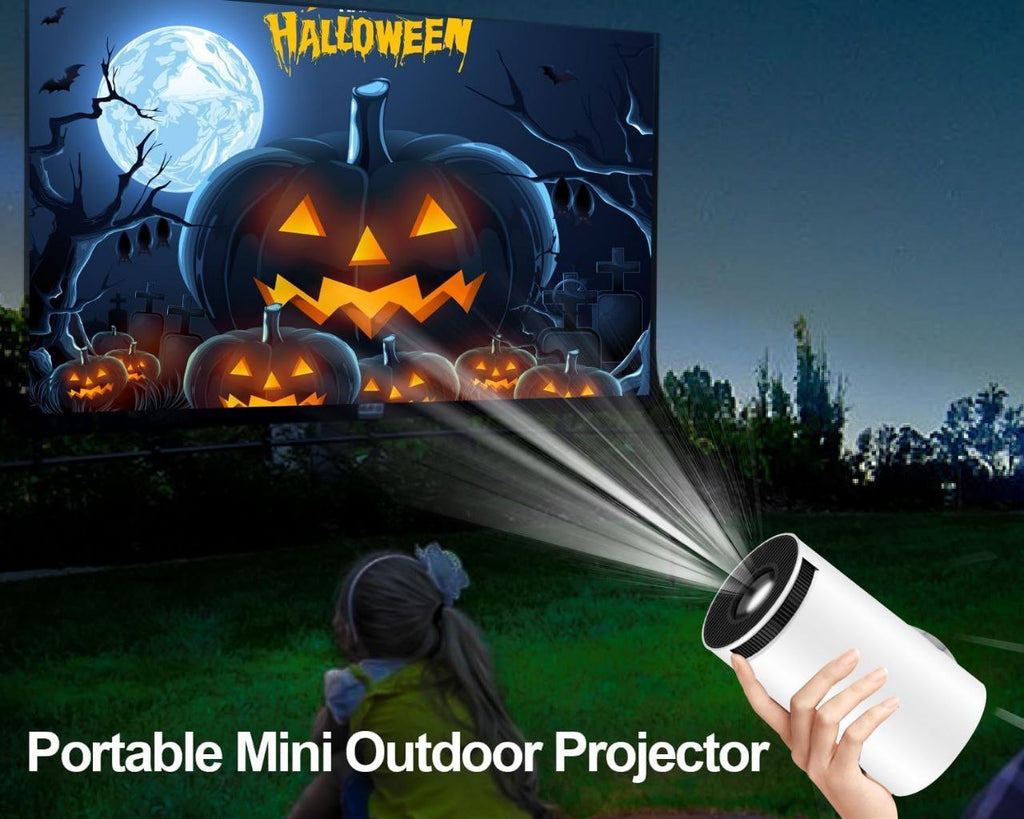 Mini 4K Smart Projector – Turn Any Wall Into a Cinema