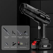 3-in-1 Cordless Mini Vacuum Cleaner (18000Pa High Suction)
