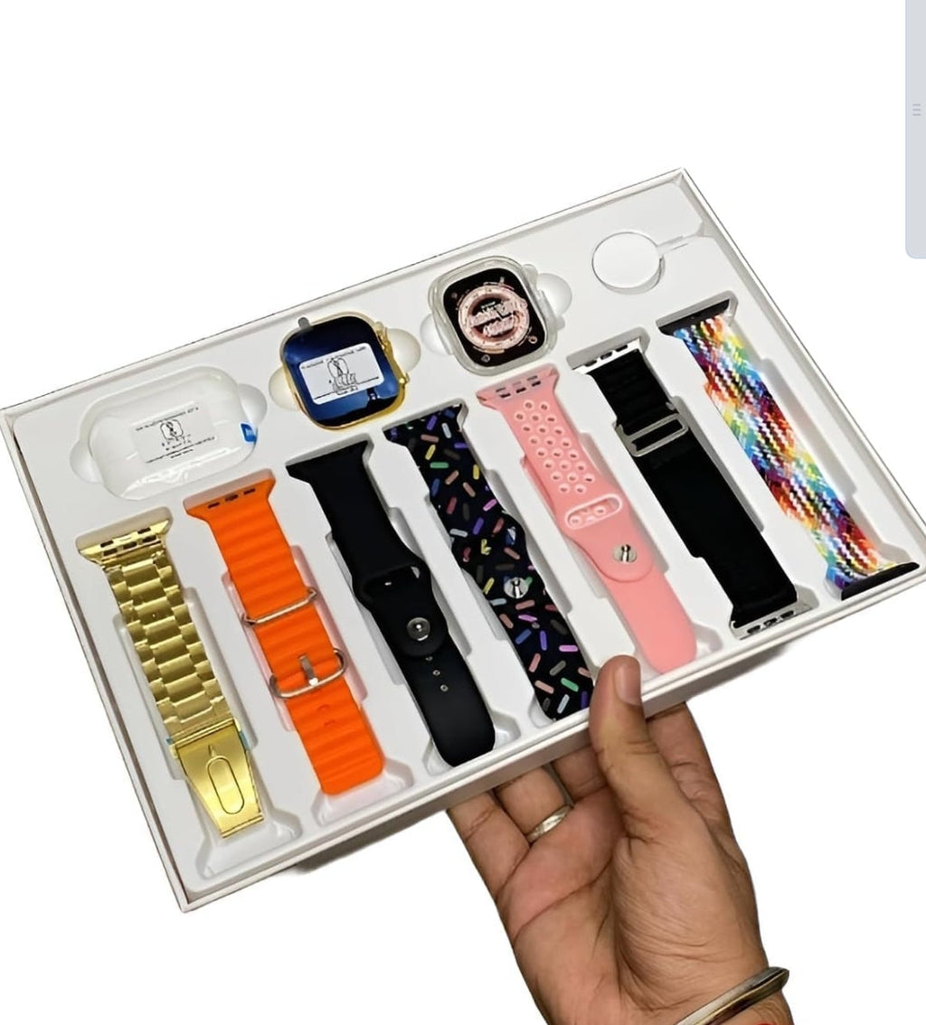 UltraMax 10-in-1 Infinity Bundle – Pro Smartwatch & Earbuds Elite Edition