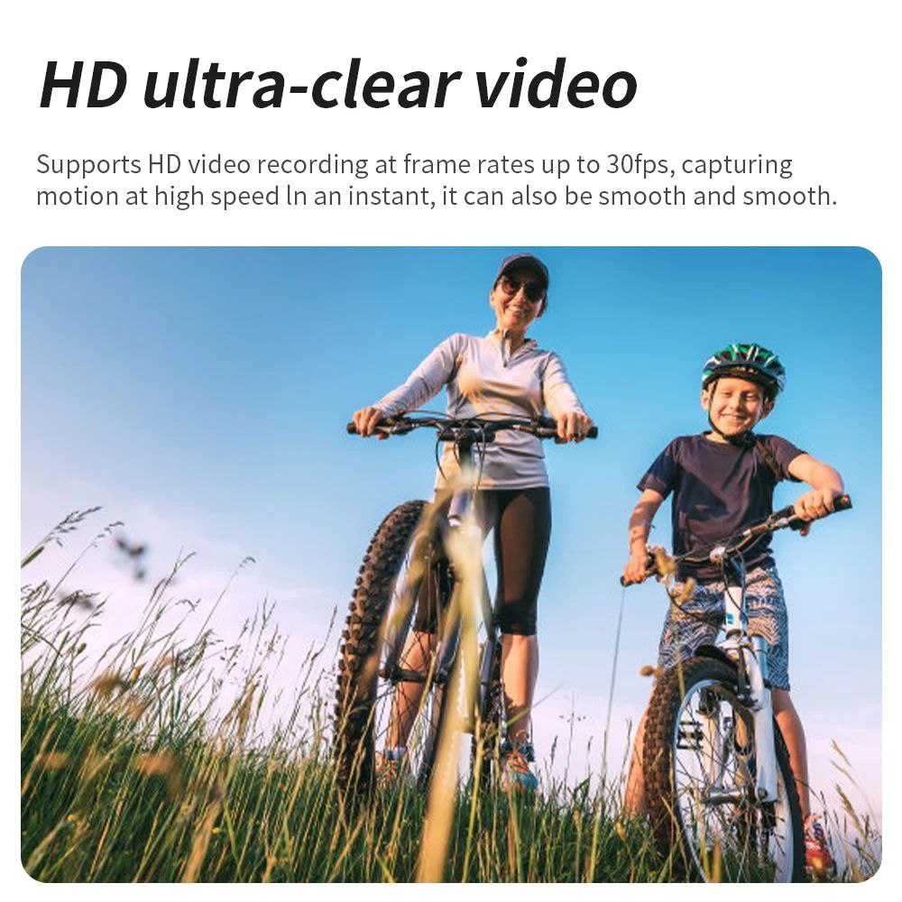 VenturePro™ 4K Pocket Action Camera – 270° Rotatable Lens, WiFi Connectivity, Waterproof Case & Multi-Sport Mount Kit
