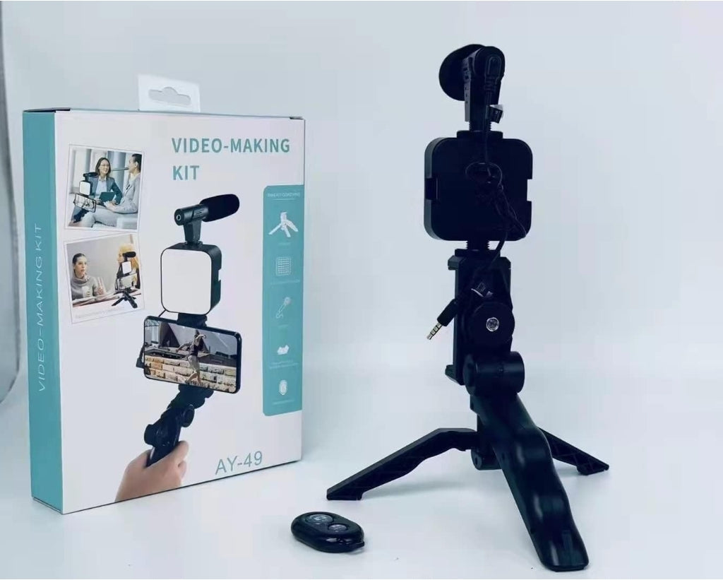 LOOX Pro-Grip U-Rig Handheld Stabilizer – Professional Video Rig for Smartphones & DSLR Cameras
