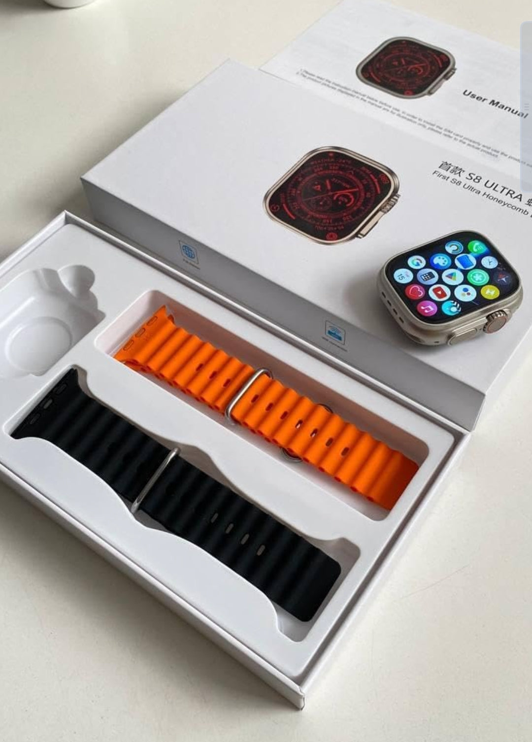 Apex S9 Ultra Android Smartwatch – 4G LTE, 2.02" AMOLED Infinite Display, Play Store Support & Dual Camera System