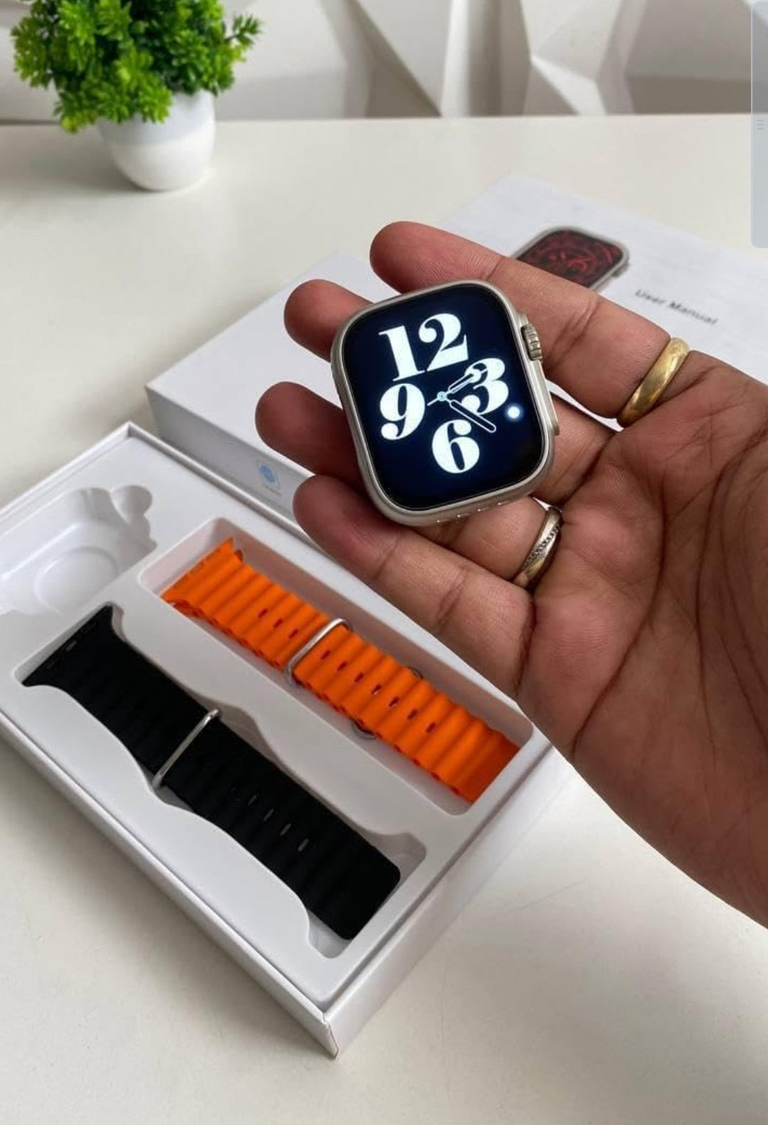 Apex S9 Ultra Android Smartwatch – 4G LTE, 2.02" AMOLED Infinite Display, Play Store Support & Dual Camera System