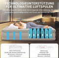 Quick Inflate Air Mattress with Built-in Pump (Ready in 2 Minutes)