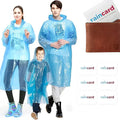 Emergency Disposable Rain Card (Pack of 5) – Ultra-Compact Waterproof Poncho, Wallet-Sized for Commuters & Outdoors
