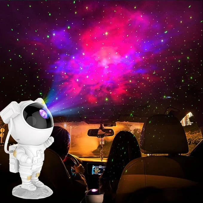 Astronaut Galaxy Projector Lamp – Star Night Light for Bedroom