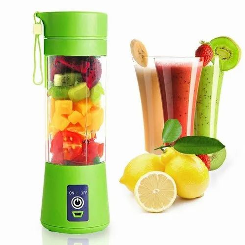 Portable USB Juicer – 6-Blade Rechargeable Smoothie Maker & Personal Blender for Gym, Office & Travel